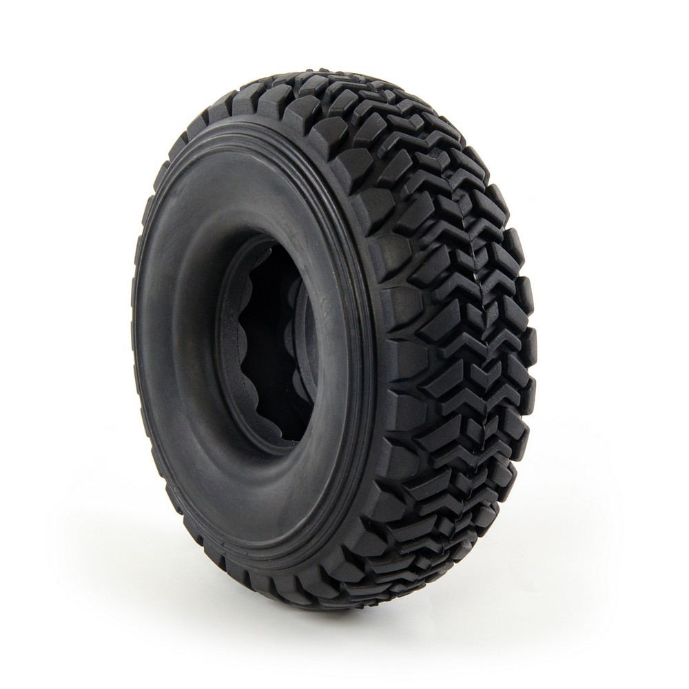 картинка SkyRus Игрушка для собак резиновая "Колесо", чёрная, 11.5х11.5х4.4см 