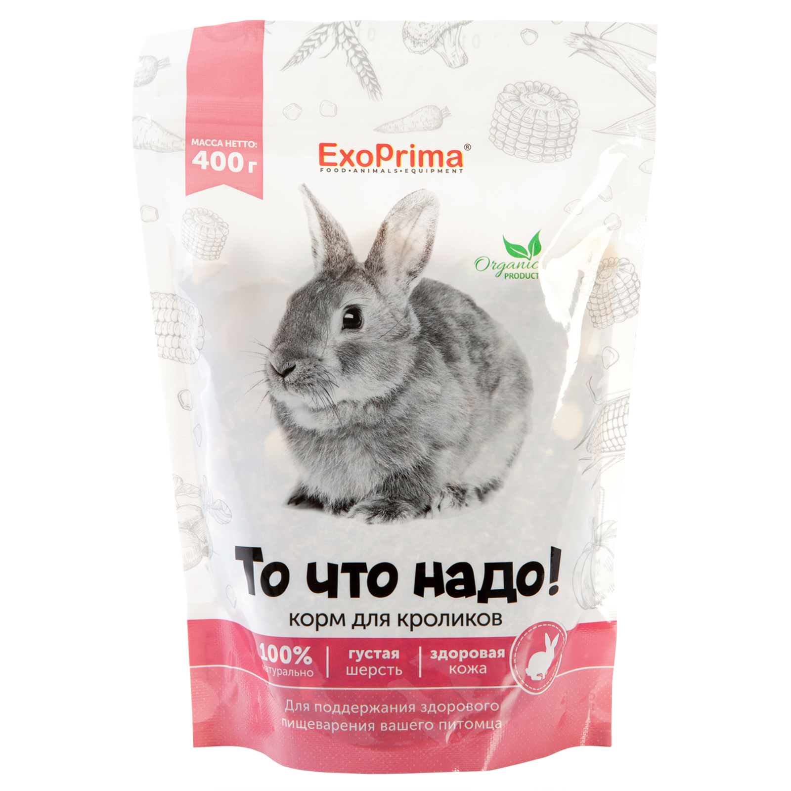 картинка Корм для кроликов EXOPRIMA "То что надо!" 400г