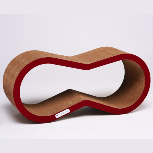 картинка Когтеточка Тумяу ORIGINAL Вилс бордовый 71х31х22 cм.