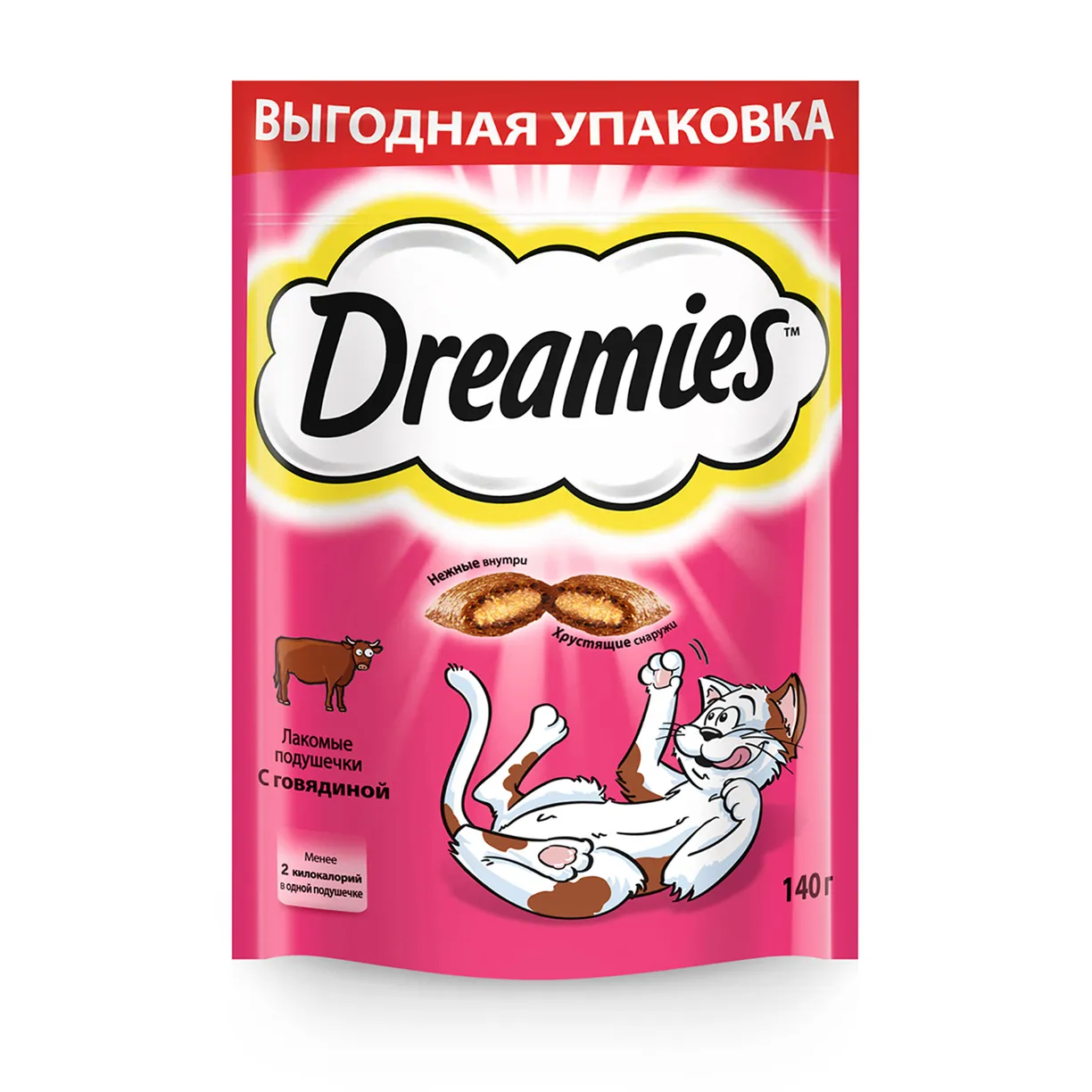 картинка Лакомства DREAMIES 140г с Говядиной картинка Лакомства DREAMIES 140г с Говядиной