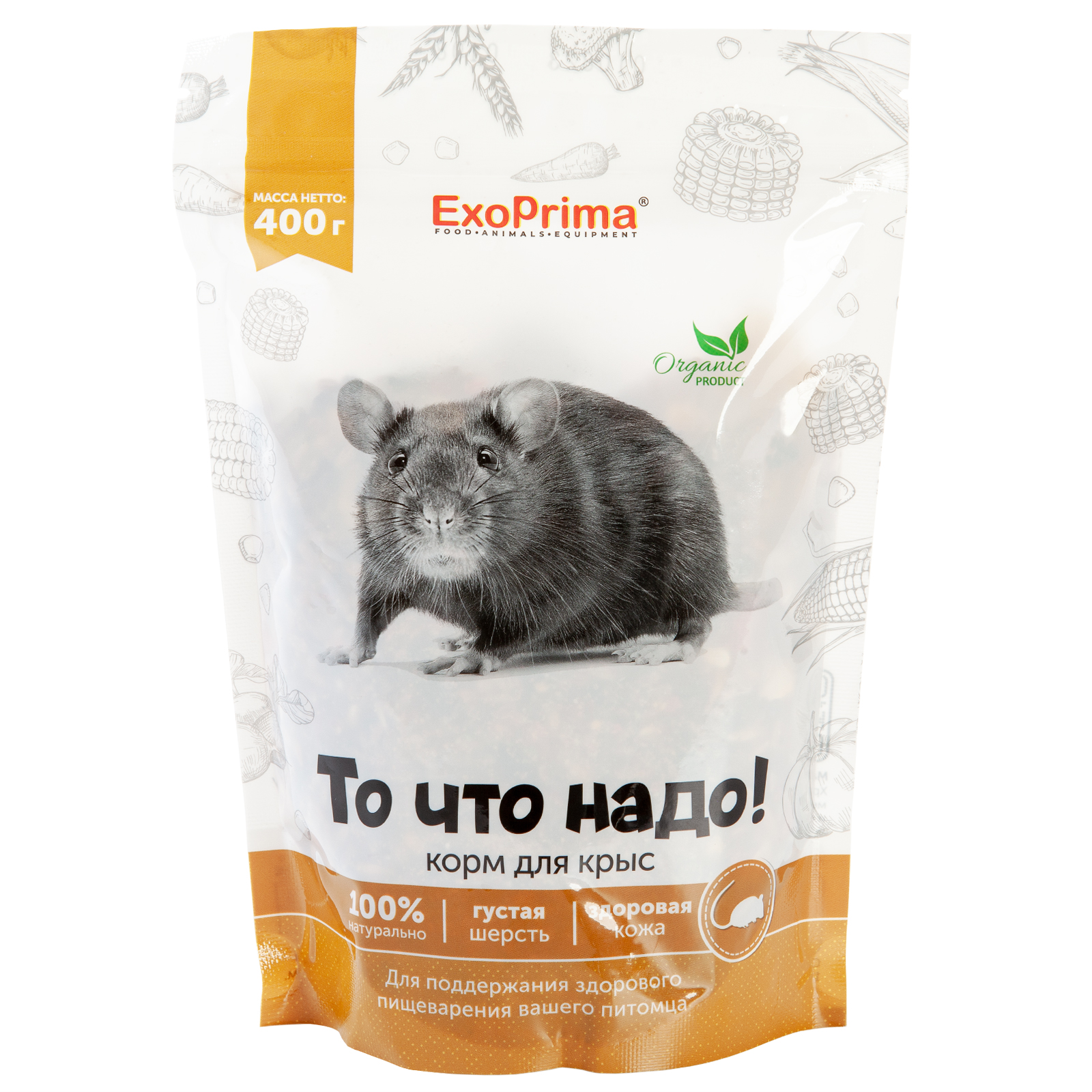 картинка Корм для крыс EXOPRIMA "То что надо!" 400г