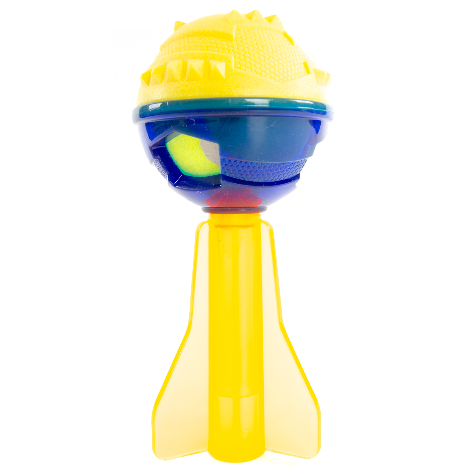 картинка EliteDog Игрушка для собак резиновая "Разноцветная ракета", 8.2х8.2х17.6см