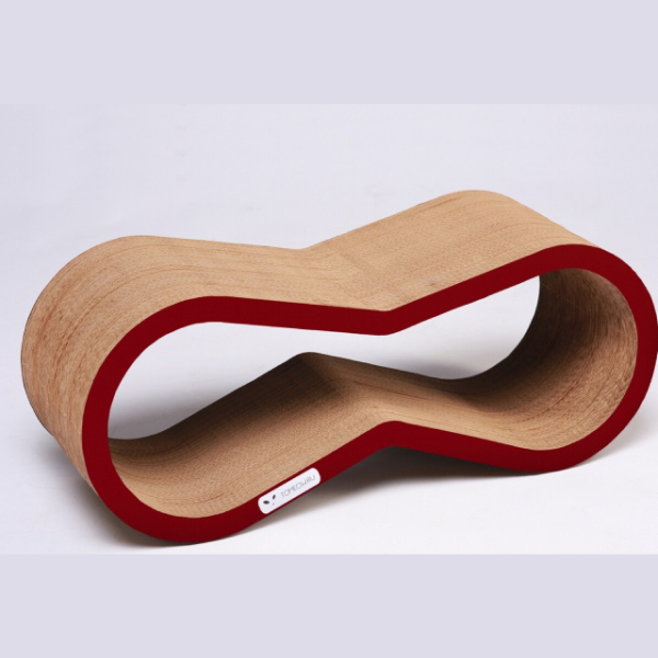 картинка Когтеточка Тумяу ORIGINAL Айс бордовый 65х25х22 см.