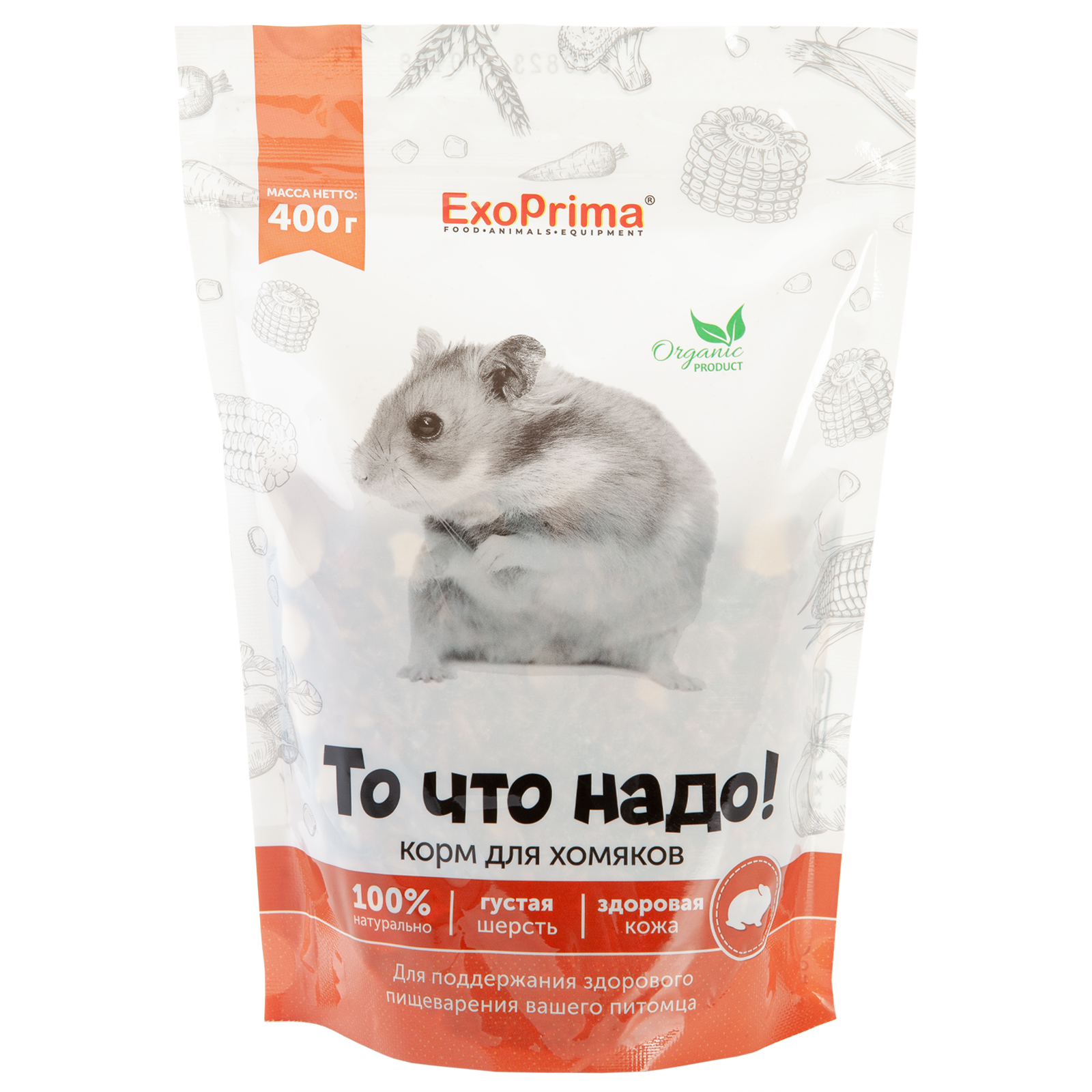 картинка Корм для хомяков EXOPRIMA "То что надо!" 400г