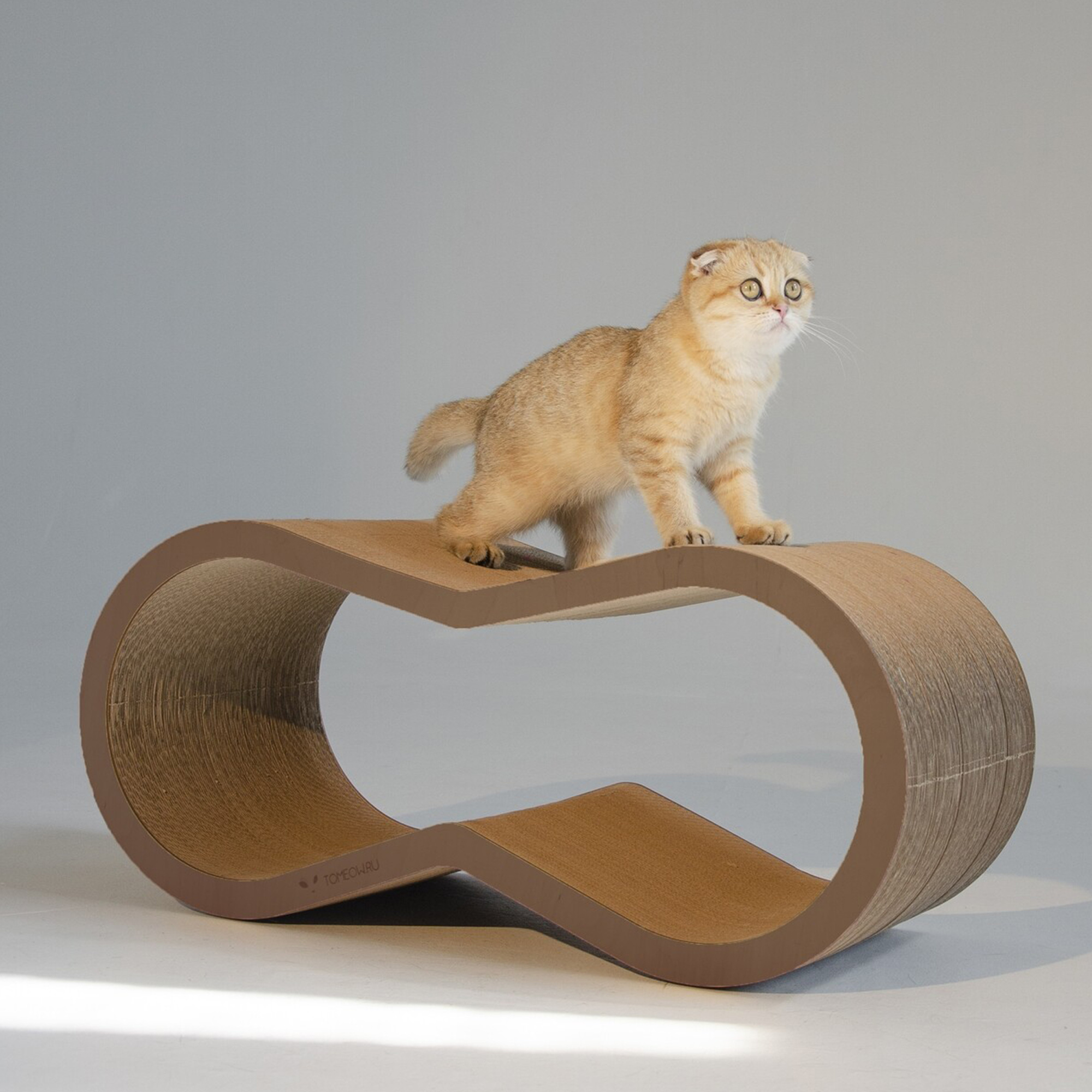 картинка Когтеточка Тумяу PREMIUM Вилс (мокко) 71х31х22 cм.